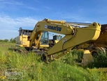 Used Excavator,Used Excavator in yard,Used Komatsu Excavator in yard